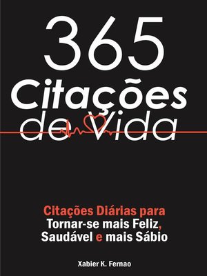 cover image of 365 Citações de Vida